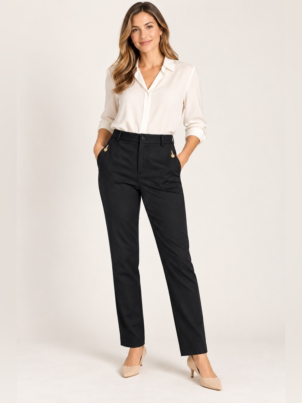 Lilly Pulitzer Ladies Black Dress Pants